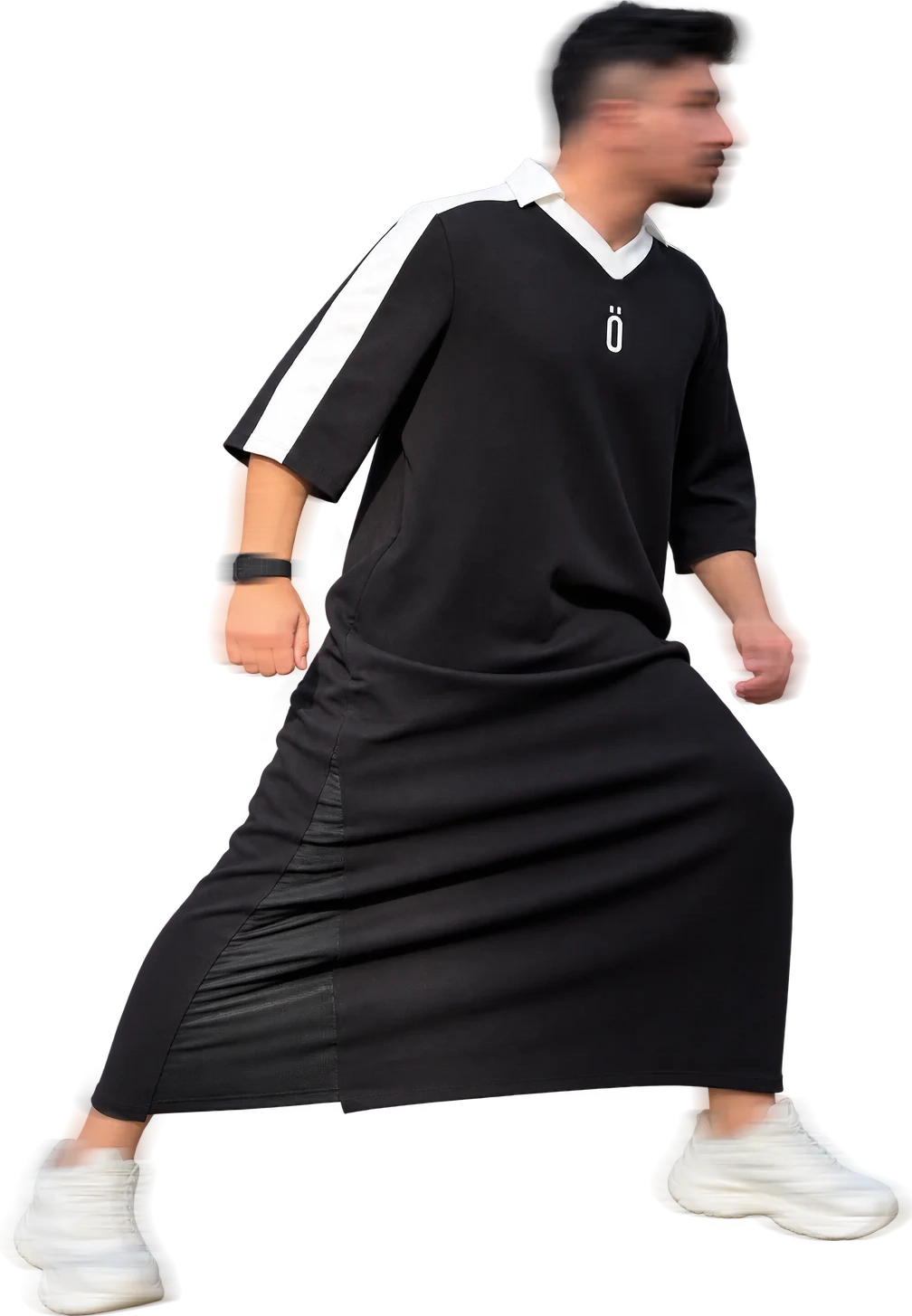 001_the_athlete in motion, showing the ömotion side panels