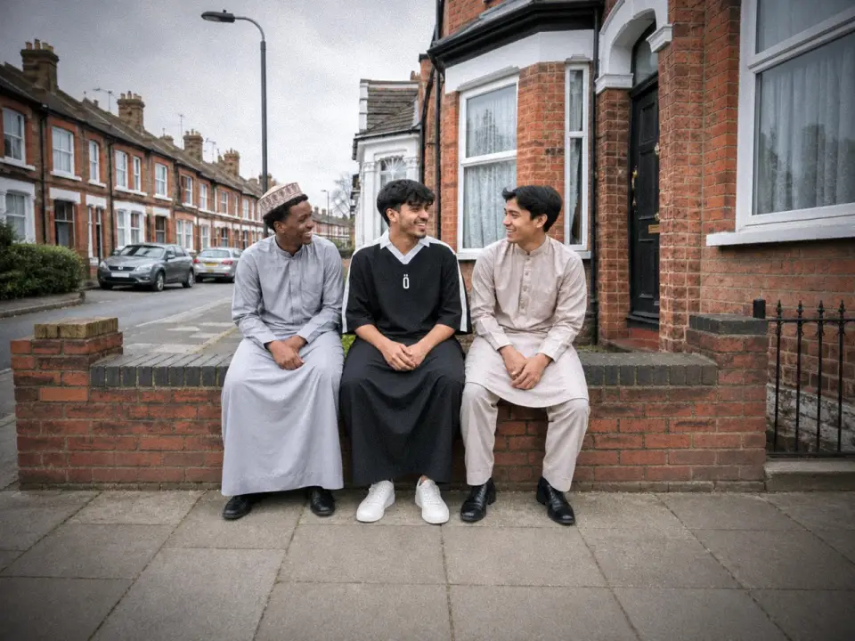 001_the_athlete worn alongside traditional jubbahs in the community