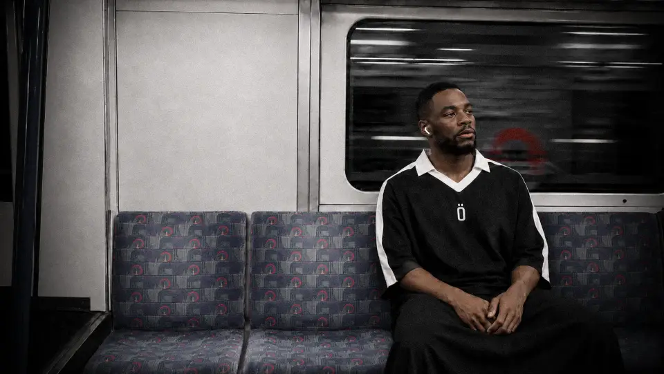 001_the_athlete worn on the London Underground
