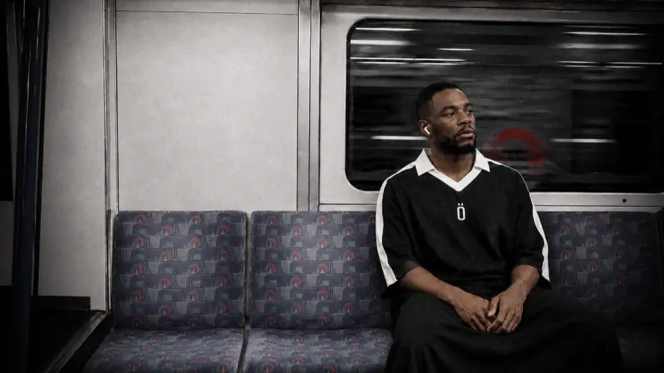 001_the_athlete worn on the London Underground